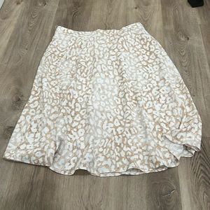 NWT Ann Taylor Spotted Skirt